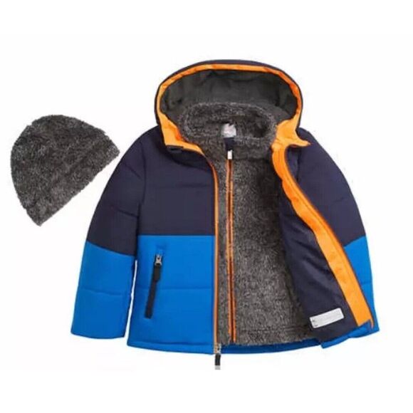 NWT Gerry Weber Kids' 3-piece Systems Puffer Jacket Coat 2 Jackets Blue Size 3T - Picture 2 of 8